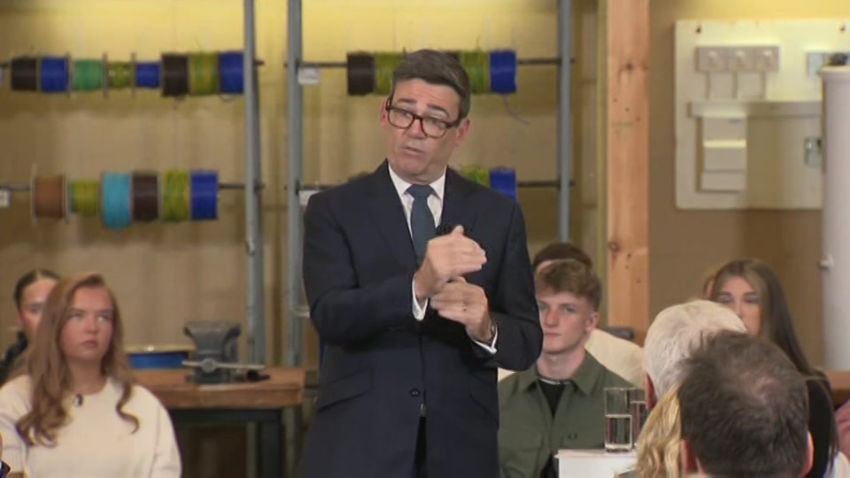 Broadcast still at 25m 30s. ITV, ITV News at Ten, 16 October 2026.