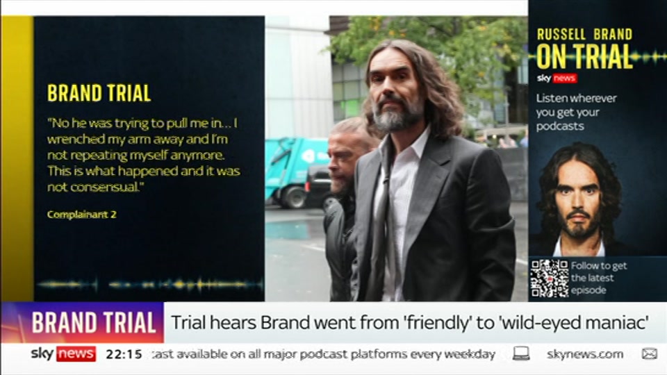 Broadcast still at 15m. Sky News, The Wrap With Gillian Joseph, 16 October 2026.