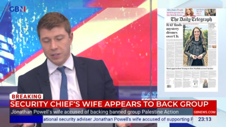 Still from GB News at 13:30