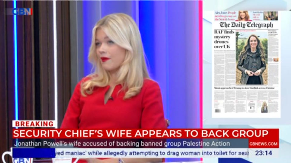 Broadcast still at 14m. GB News, New: Patrick Christys Tonight Late..., 16 October 2026.