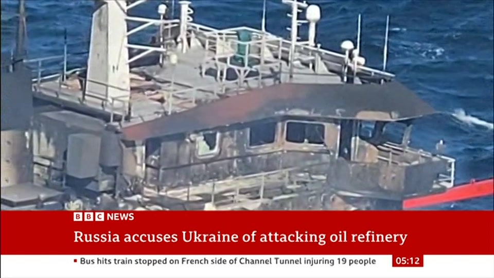 Broadcast still at 12m. BBC News, 16 October 2026.