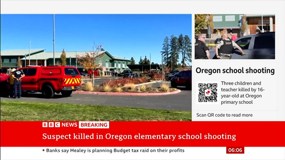 Broadcast still at 6m. BBC News, 16 October 2026.