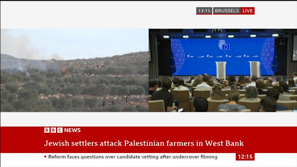 Still from BBC News at 15:00