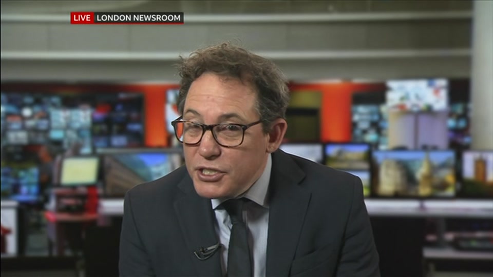 Broadcast still at 26m. BBC One, BBC News at One including..., 16 October 2026.
