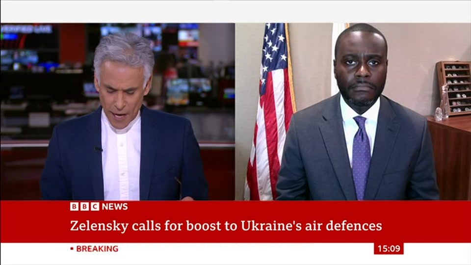 Broadcast still at 9m 30s. BBC News, Verified Live, 16 October 2026.