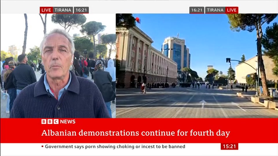 Still from BBC News at 21:00