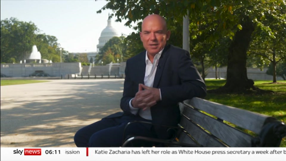 Still from Sky News at 11:00
