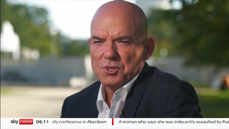 Still from Sky News at 11:30