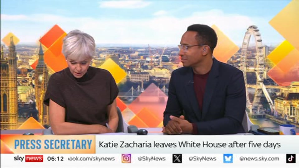 Still from Sky News at 12:30