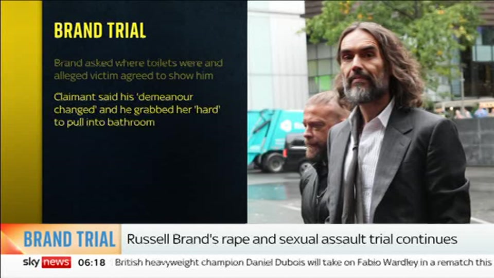 Still from Sky News at 18:30