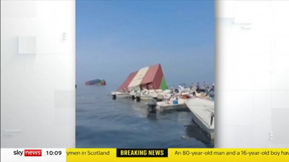 Broadcast still at 9m 30s. Sky News, Sky News Today with Sam Washington, 17 October 2026.