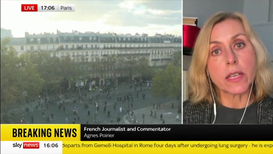 Broadcast still at 6m. Sky News, Sky News Today, 17 October 2026.