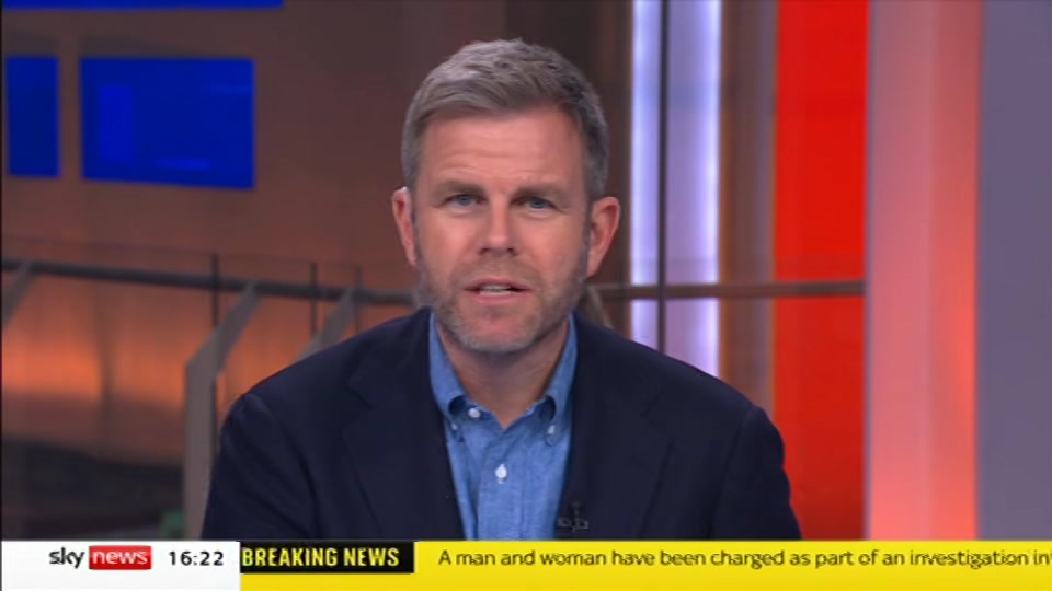 Still from Sky News at 22:30