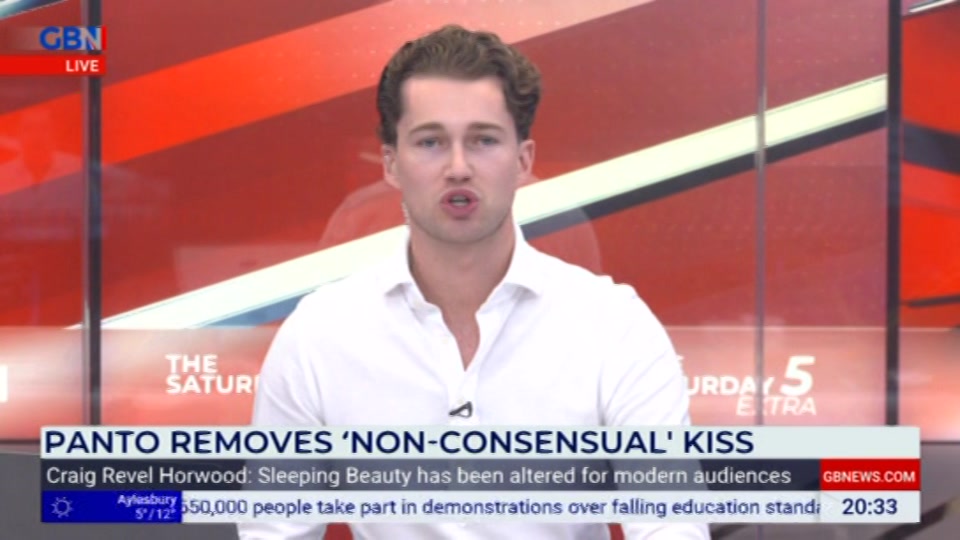 Still from GB News at 33:30