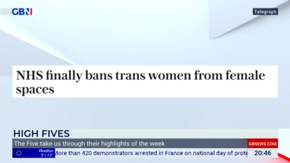 Still from GB News at 46:30