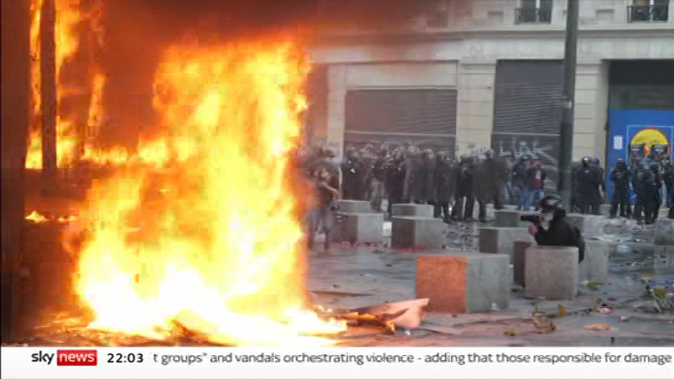 Still from Sky News at 3:30