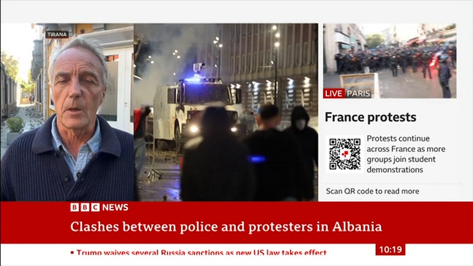 Still from BBC News at 19:00