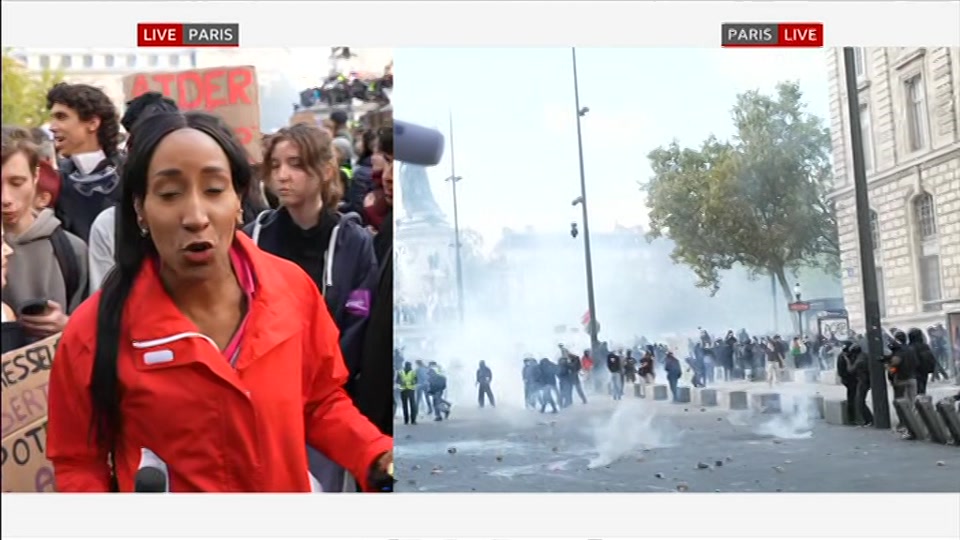 Broadcast still at 1m. BBC One, BBC News, 17 October 2026.