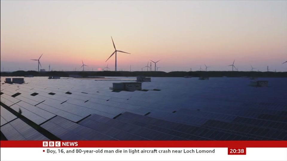 Still from BBC News at 8:00