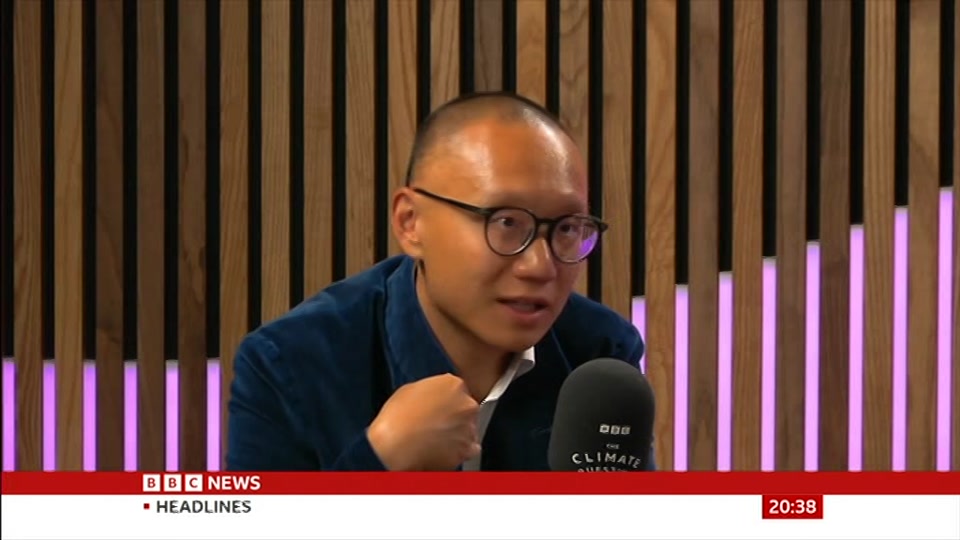 Still from BBC News at 8:30