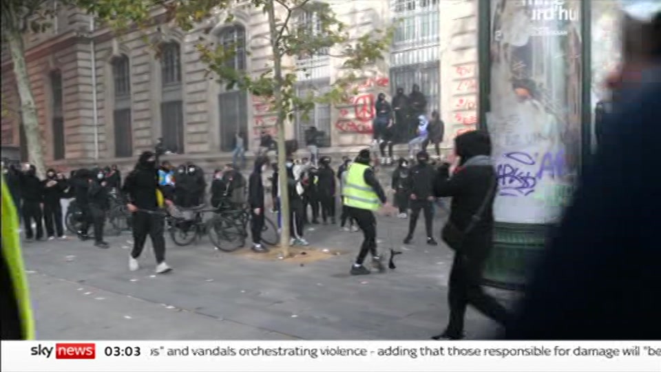 Still from Sky News at 3:30