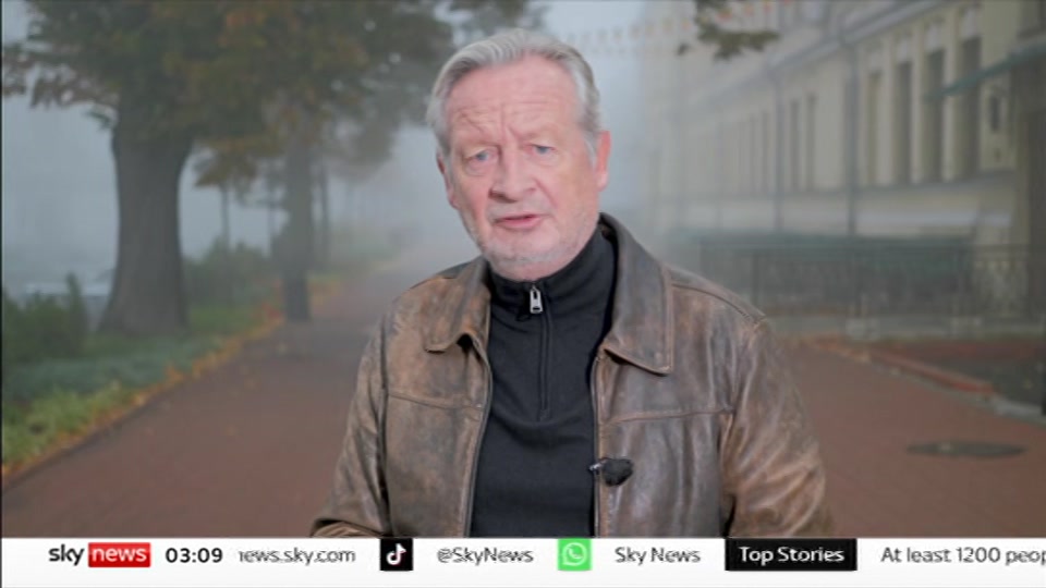 Still from Sky News at 9:00