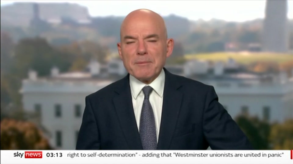 Still from Sky News at 13:00