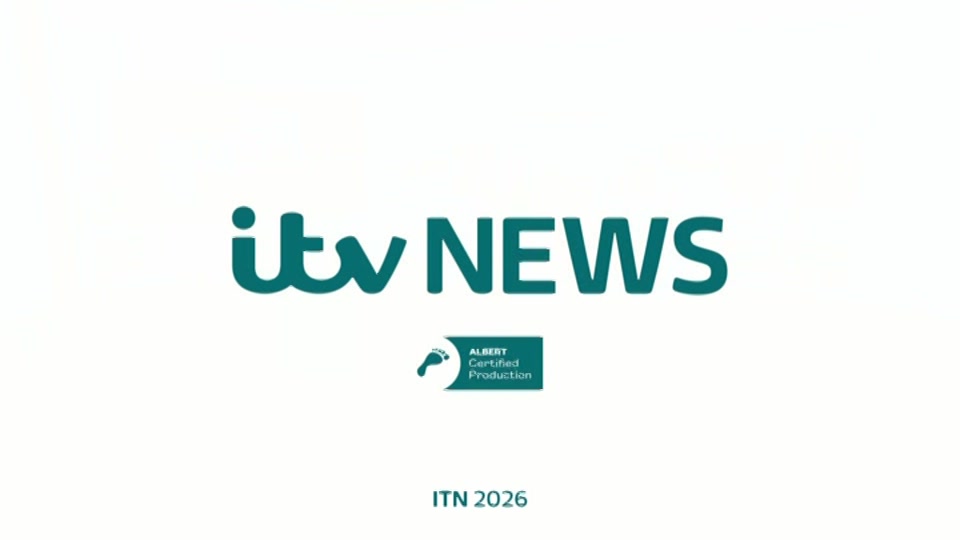 Broadcast still at 8m 30s. ITV, ITV News, 18 October 2026.