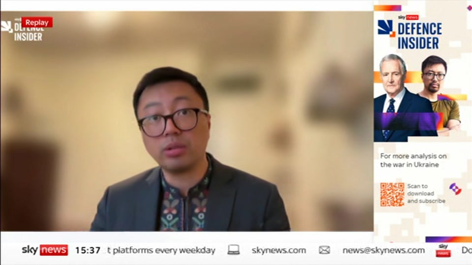 Still from Sky News at 7:30