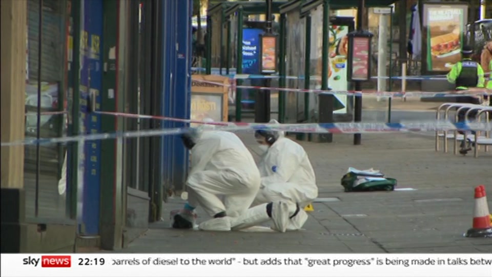Still from Sky News at 19:00