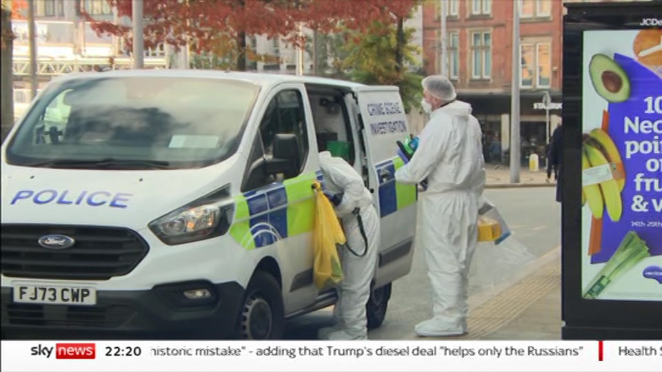 Still from Sky News at 20:30