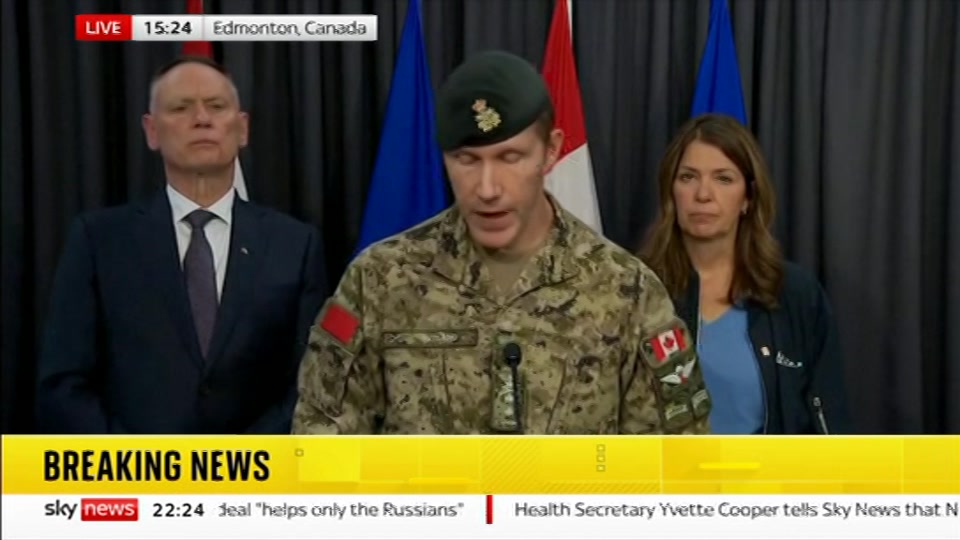 Still from Sky News at 24:30