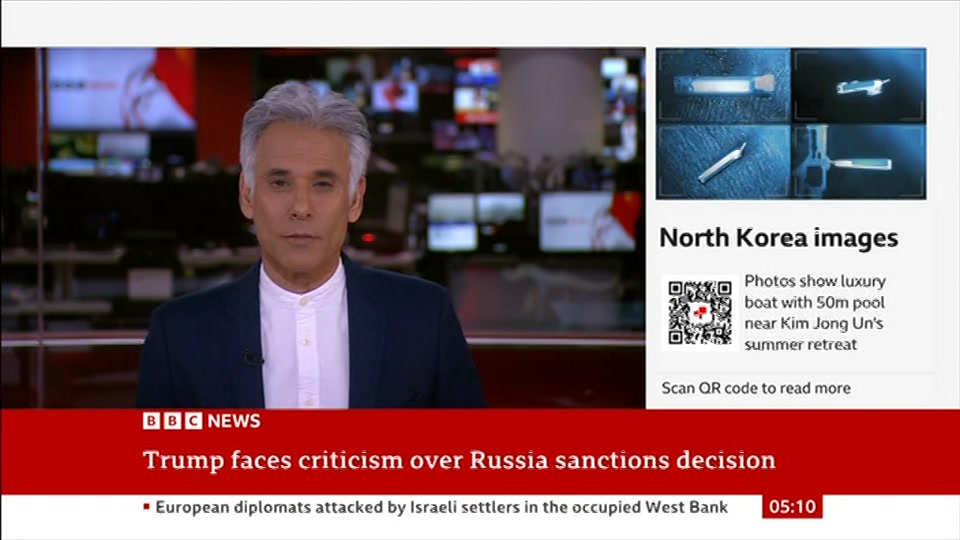 Still from BBC News at 10:00
