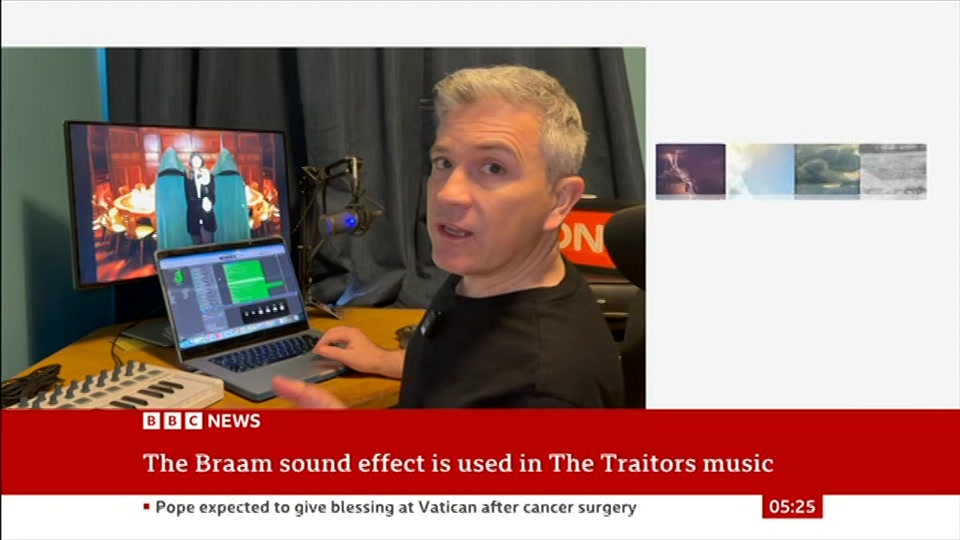 Broadcast still at 25m. BBC News, 18 October 2026.