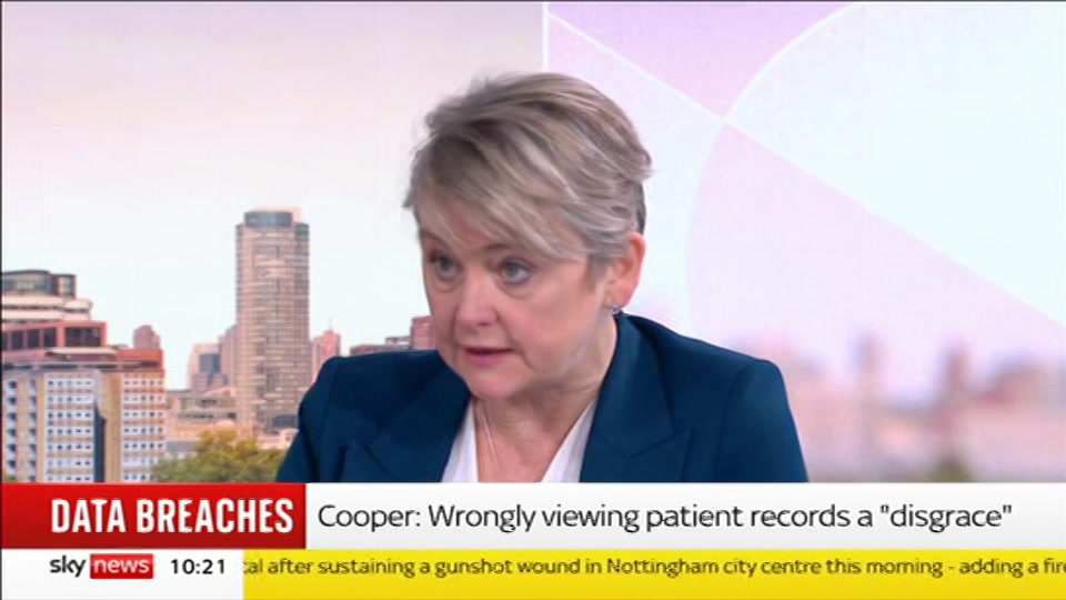 Still from Sky News at 21:30