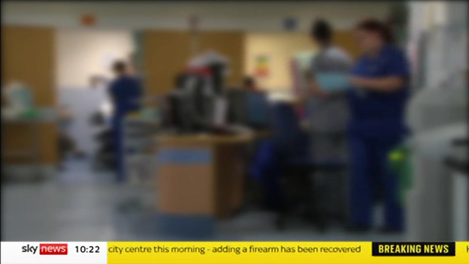 Still from Sky News at 22:30