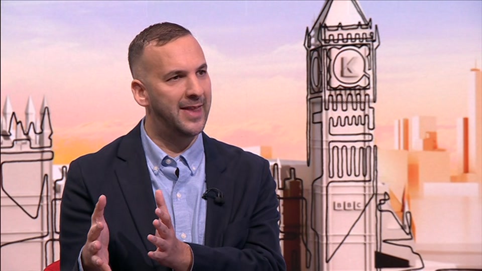 Broadcast still at 11m 30s. BBC One, BBC News, 18 October 2026.