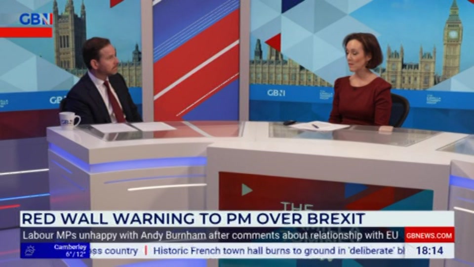 Still from GB News at 14:00
