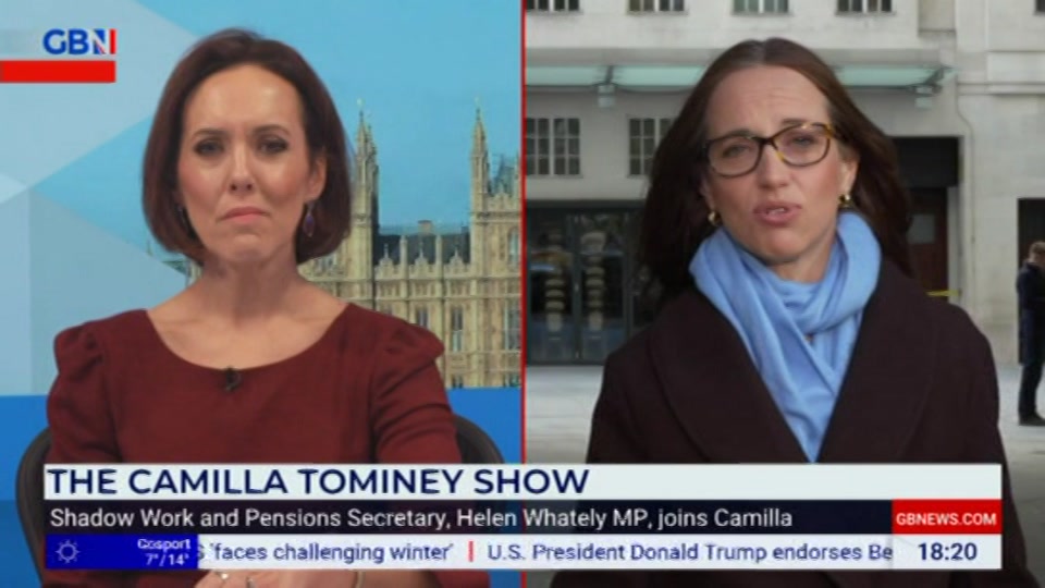 Still from GB News at 20:00