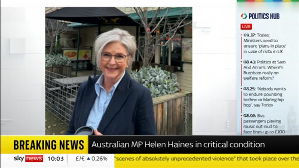 Still from Sky News at 3:30