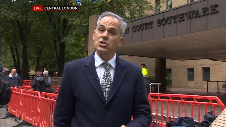 Broadcast still at 20m. BBC One, BBC News at One including, 19 October 2026.