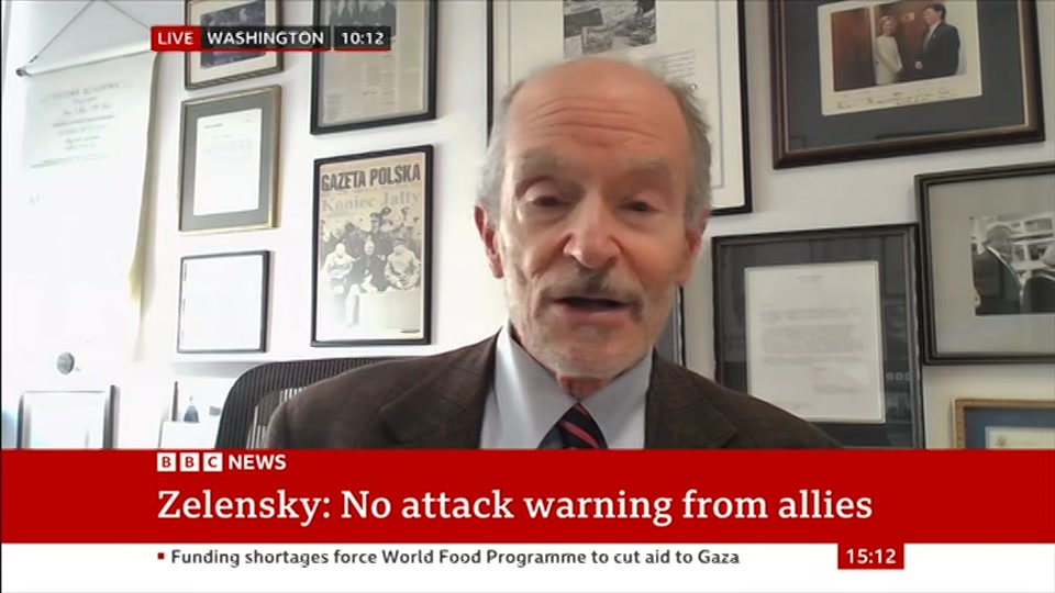 Still from BBC News at 12:30