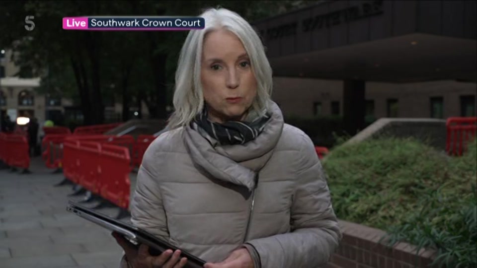 Broadcast still at 19m 30s. Channel 5, 5 News with Dan Walker, 19 October 2026.
