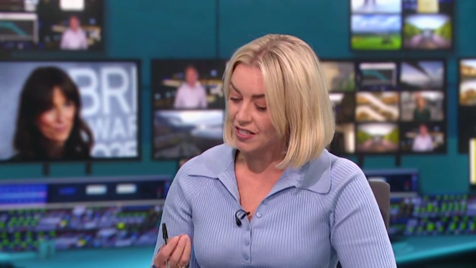 Broadcast still at 28m. ITV, ITV Evening News, 19 October 2026.