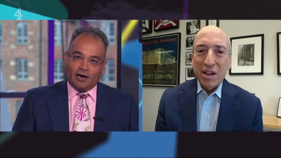 Broadcast still at 48m 30s. Channel 4, Channel 4 News, 19 October 2026.