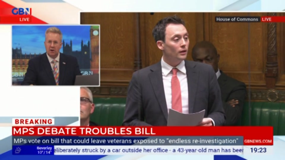 Still from GB News at 23:00