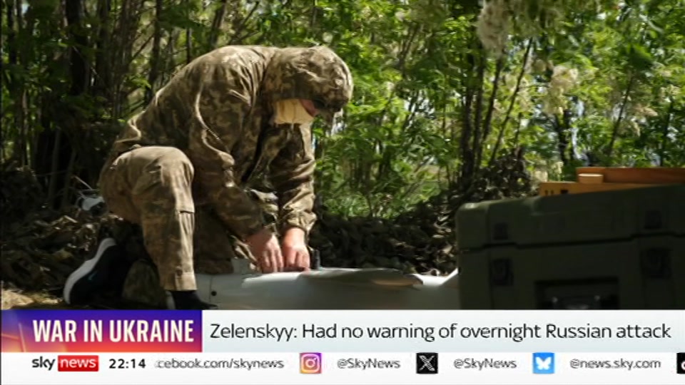 Still from Sky News at 14:30