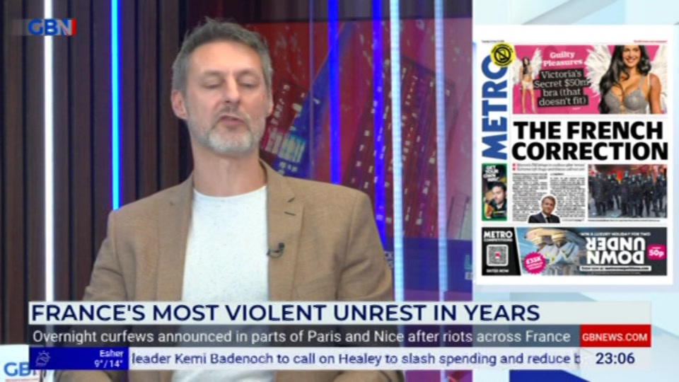 Still from GB News at 6:30