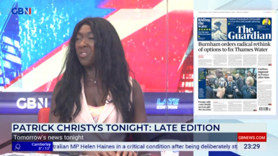 Still from GB News at 29:00