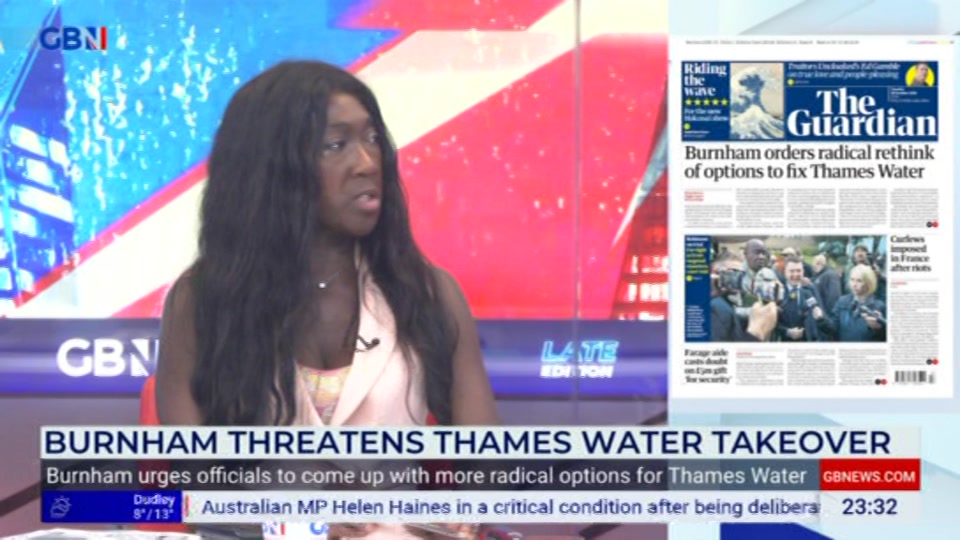 Still from GB News at 32:30